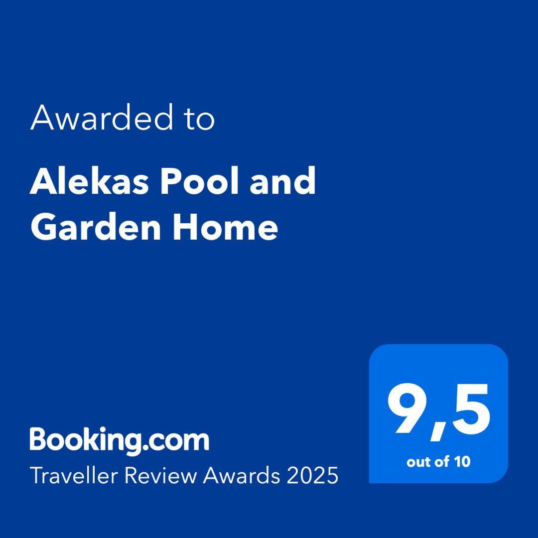Alekas Pool And Garden Home Pafos Exterior foto